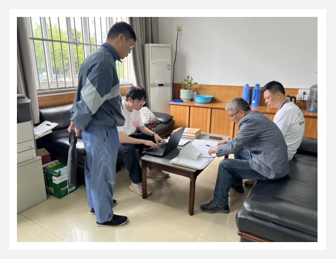 塘棲鎮(zhèn)應急安全管理局蒞臨園區(qū)開展安全生產檢查
