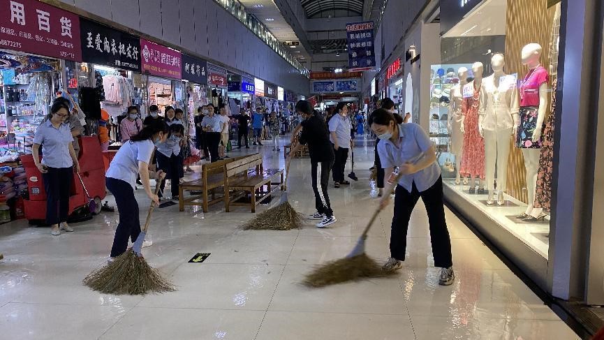 強(qiáng)降雨來(lái)襲！—— 錢(qián)江商城全力做好排水防汛工作